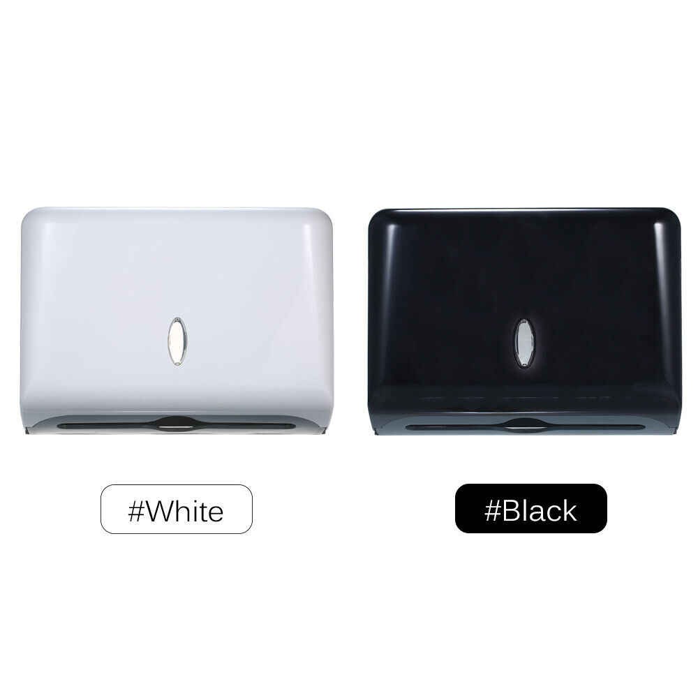 Plastic Paper Towel Holder Transparent Acrylic Tissue Box Holder Bathroom Paper Towel Dispenser Wall Mounted Tissue Holder Decorative Tissue Box Cover