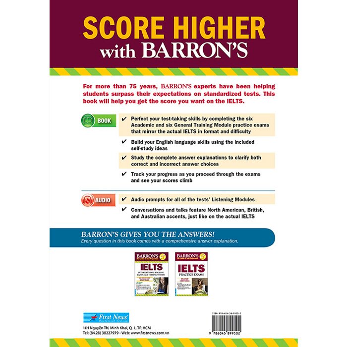 NetaBooks - Barron'S - Ielts Practice Exams 3Rd Edition