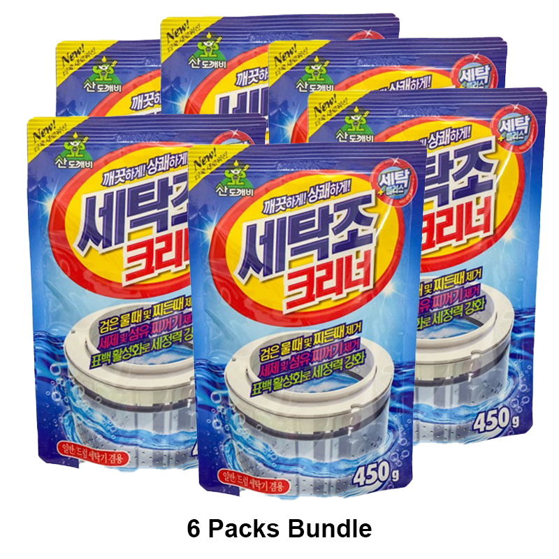 [Ready Stock]Sandokkaebi Washing Machine Cleaner Powder Detergent