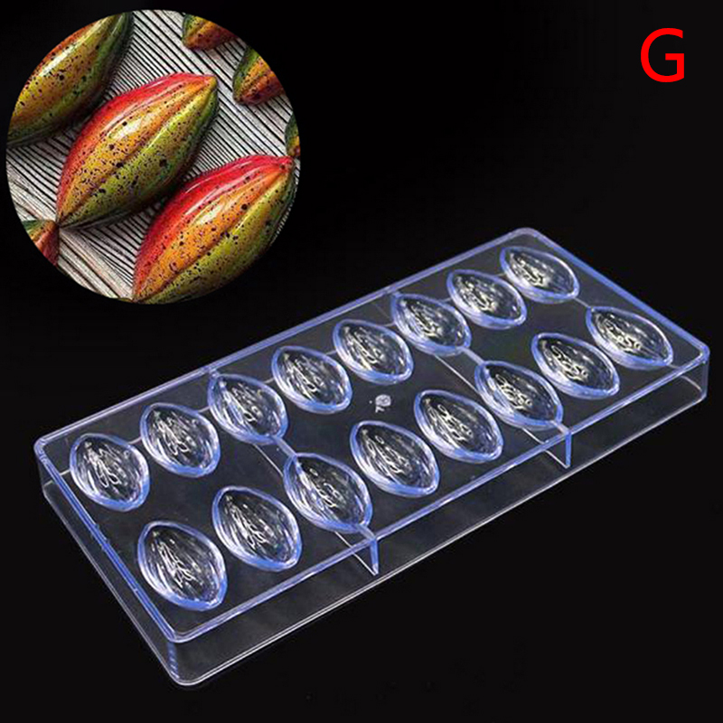 3D Chocolate Mold Polycarbonate Sphere Chocolate Tools Thick Cake Grade Mold