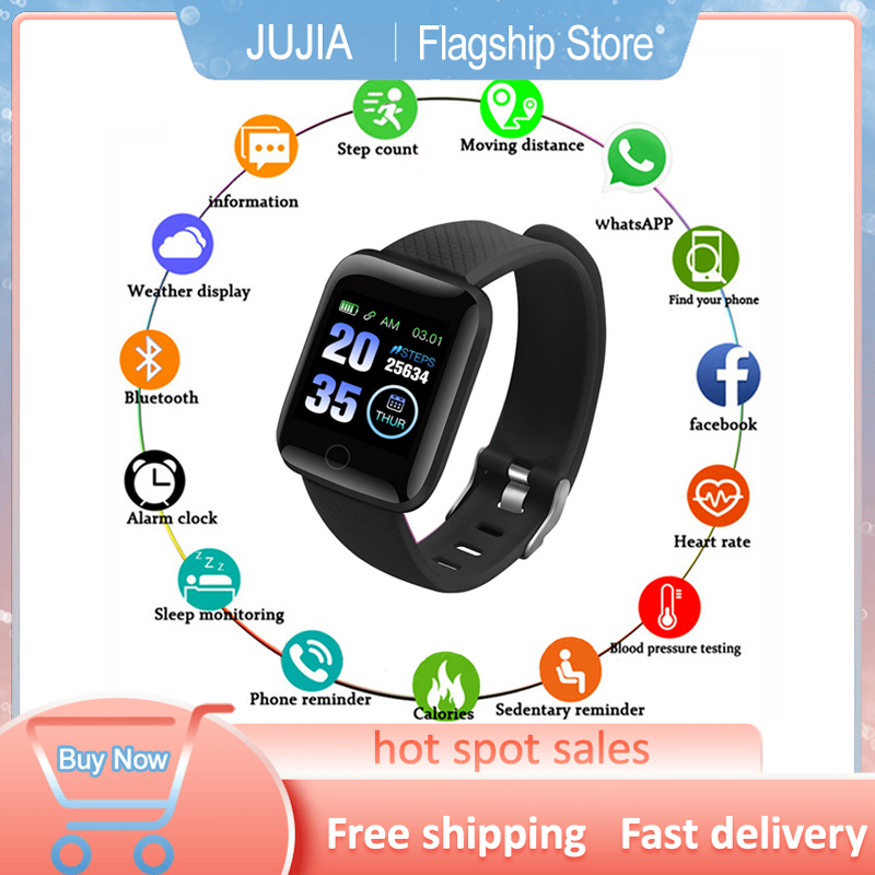 Smart Watch Blood Pressure Fitness Tracker Bracelet Smart Band ...