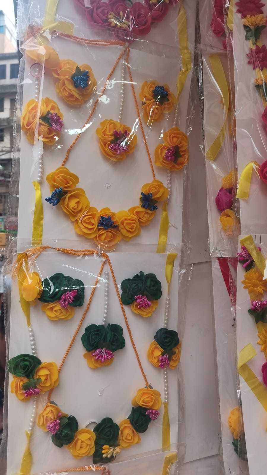 1 Set Handmade Flower Jewelry with Earrings | All Buy.