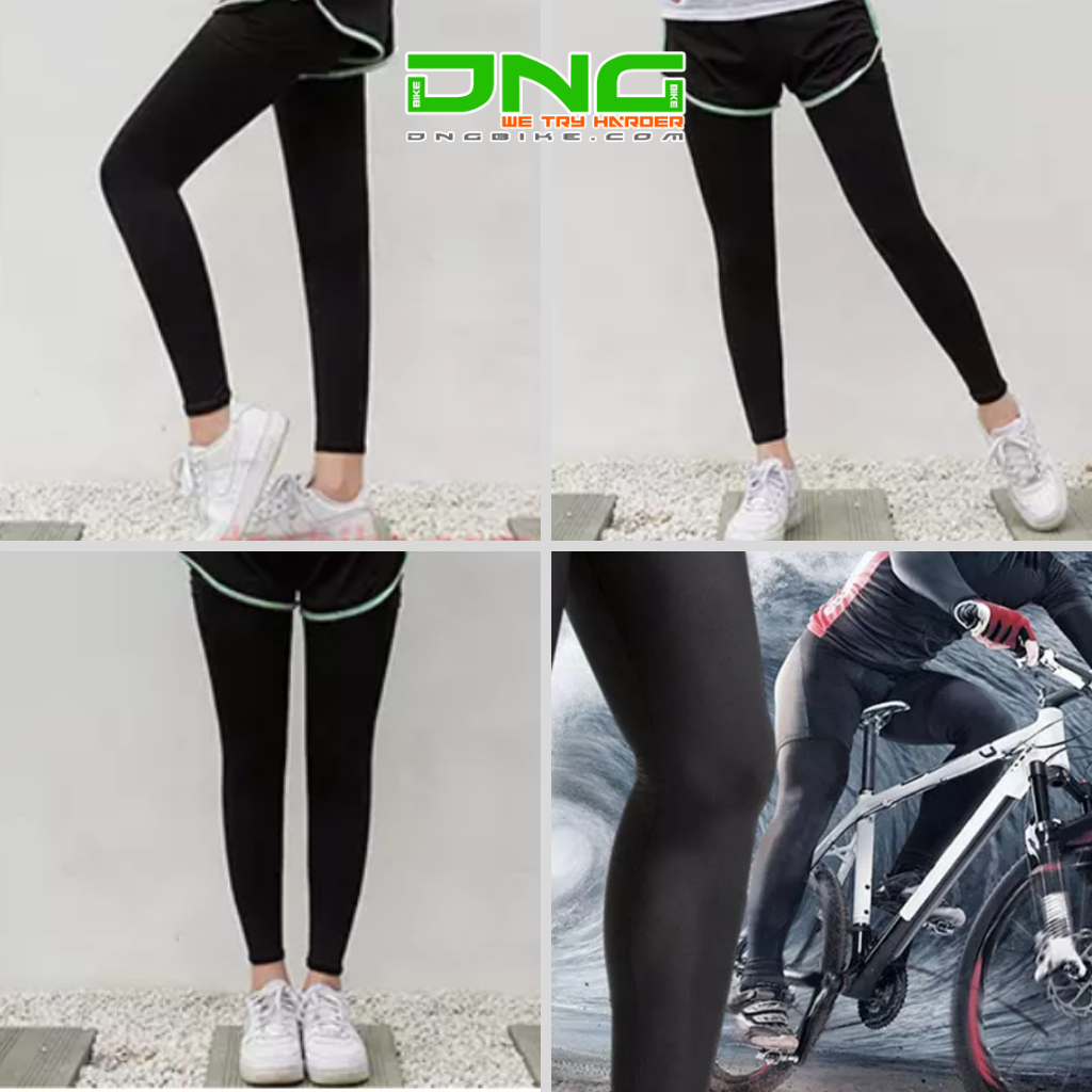 Ống chân chống nắng đạp xe