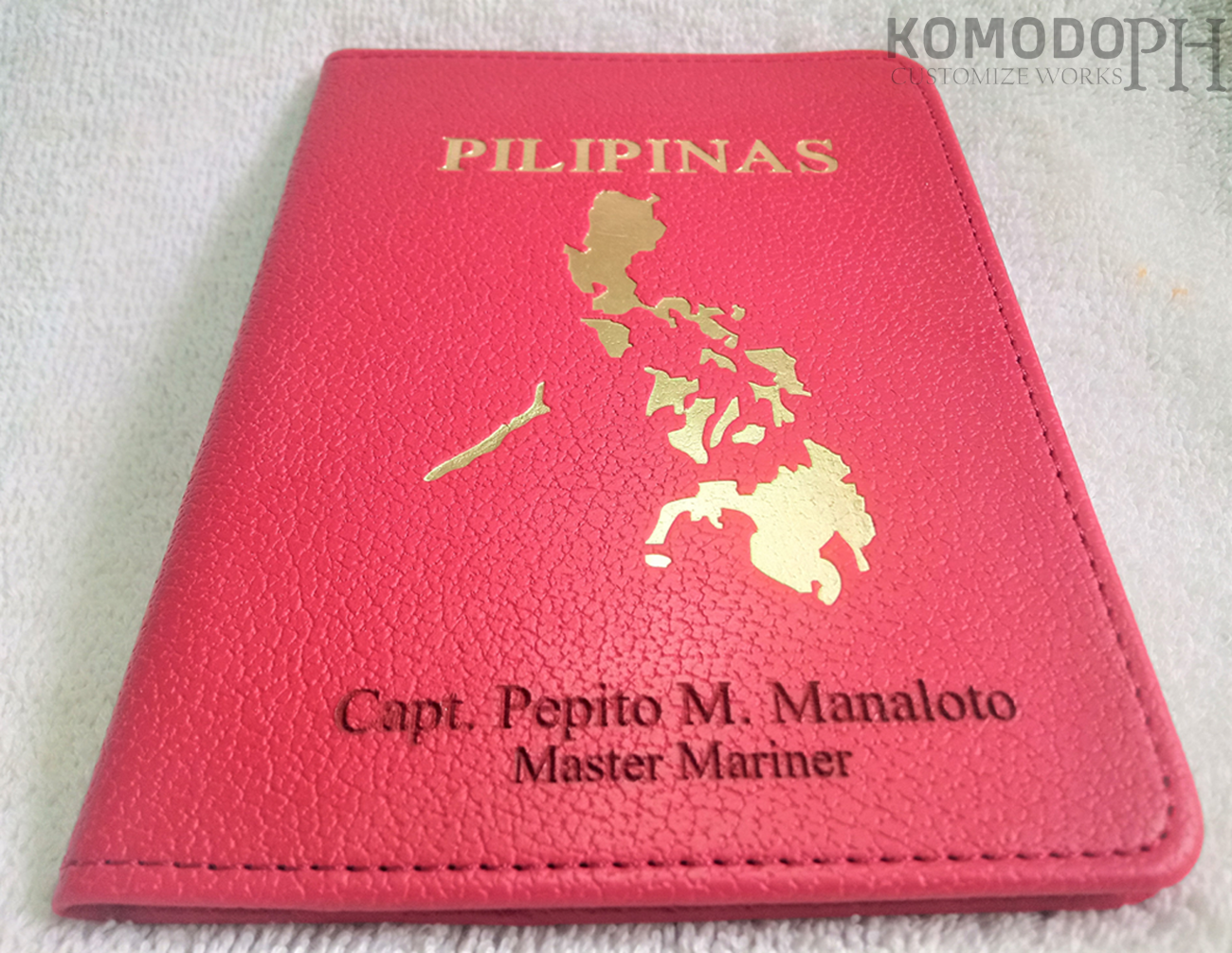 Personalized Leather Passport Holder Engrave Name Lazada PH