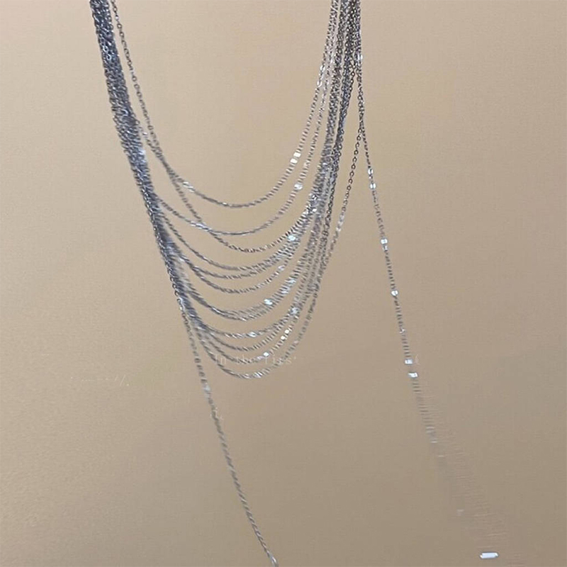 Fashion%20Multi%20Layered%20Tassel%20Necklace%20Light%20Luxury%20Silver%20Color%20Clavicle%20Chain%20Bayline%20-%20Image%203
