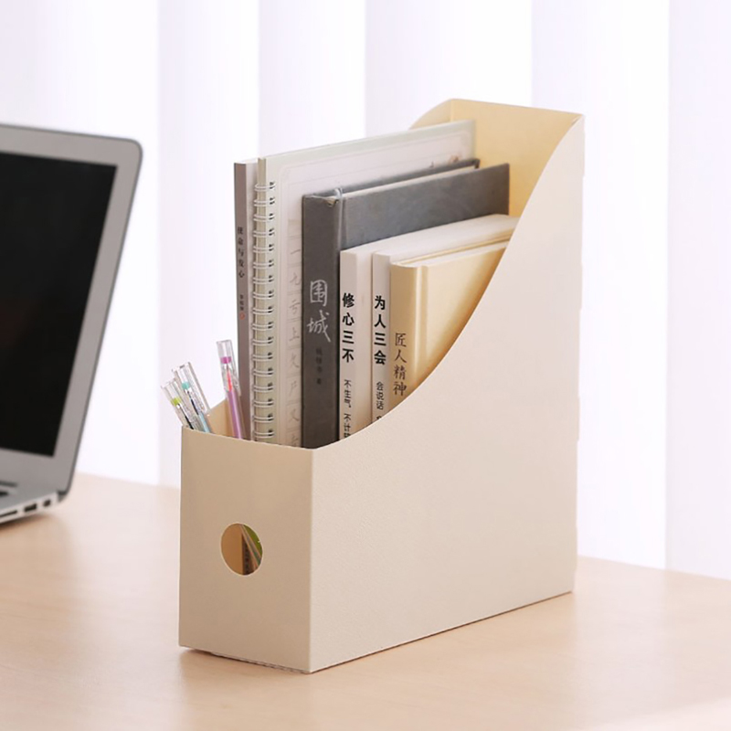 Office Document File Storage Box Folding Desktop Books Storage Office Supplies Moyao. 