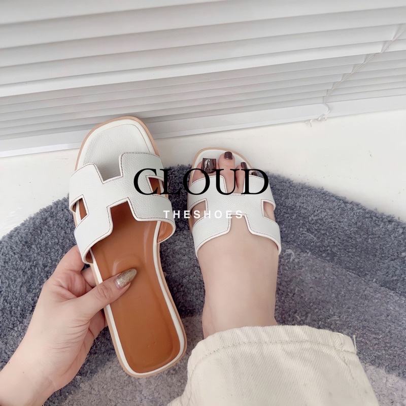 Dép bệt chữ H siêu êm chân cho nữ Cloud The Shoes