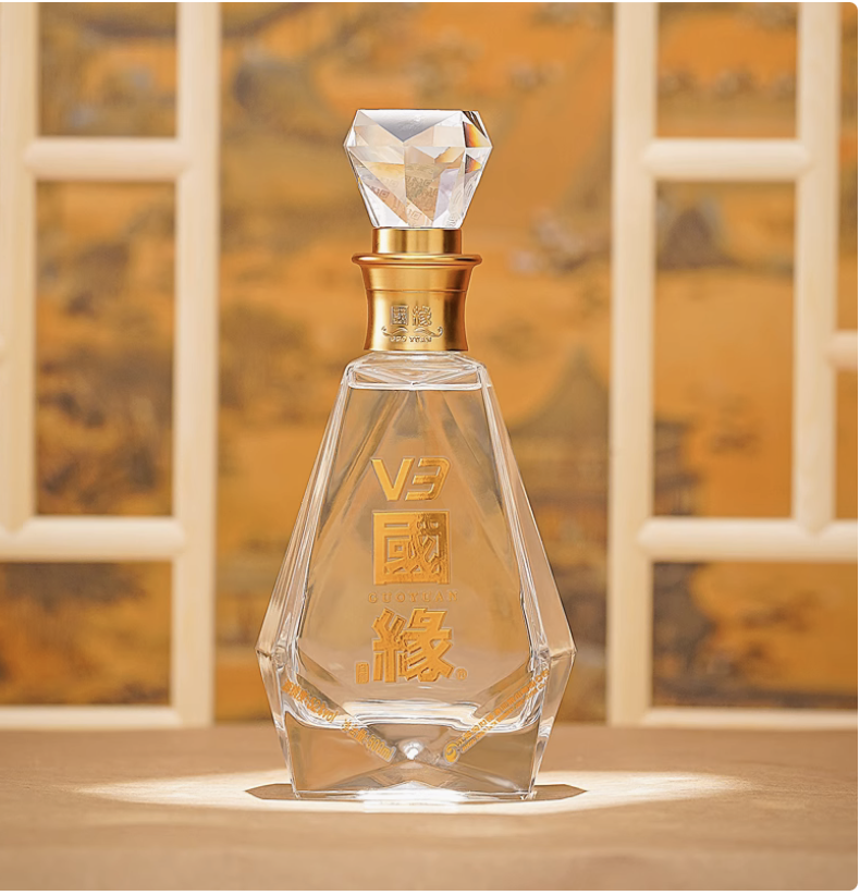 国缘V3 白酒52% 500ml/瓶GuoYuan V3 52% Baijiu 500ml/Bottle | Lazada