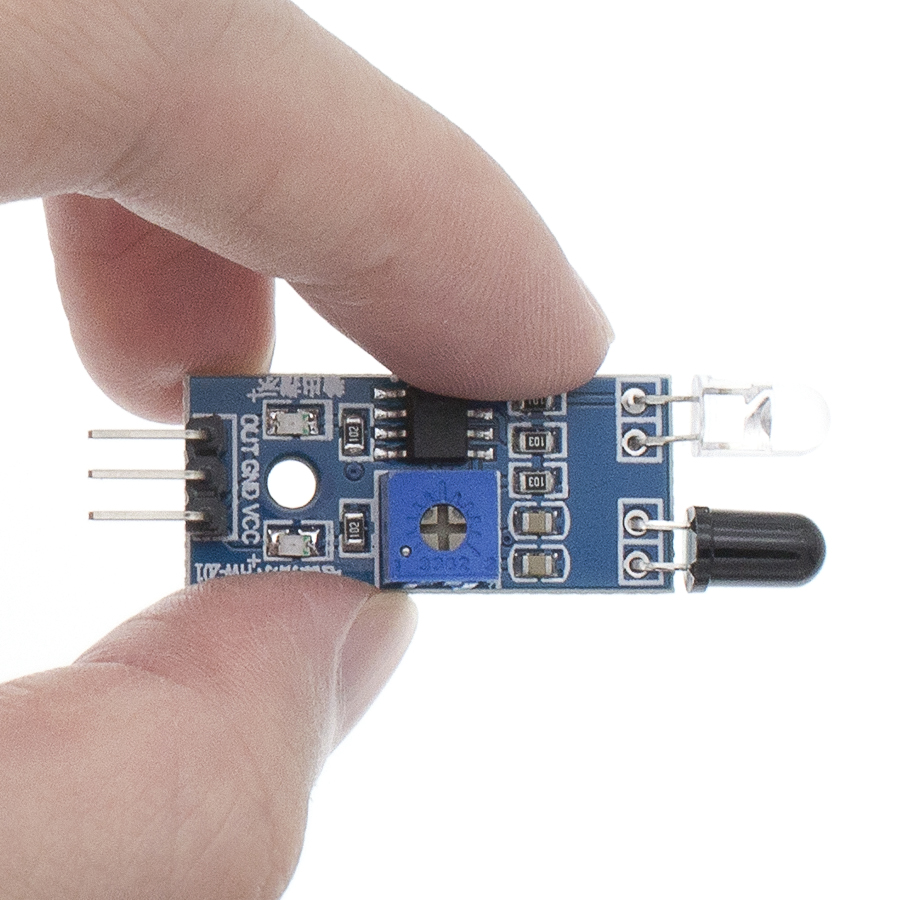 【InnovateWorld】IR Infrared Obstacle Avoidance Sensor Module for arduino Smart Car Robot 3-Pin Reflective Photoelectric. 