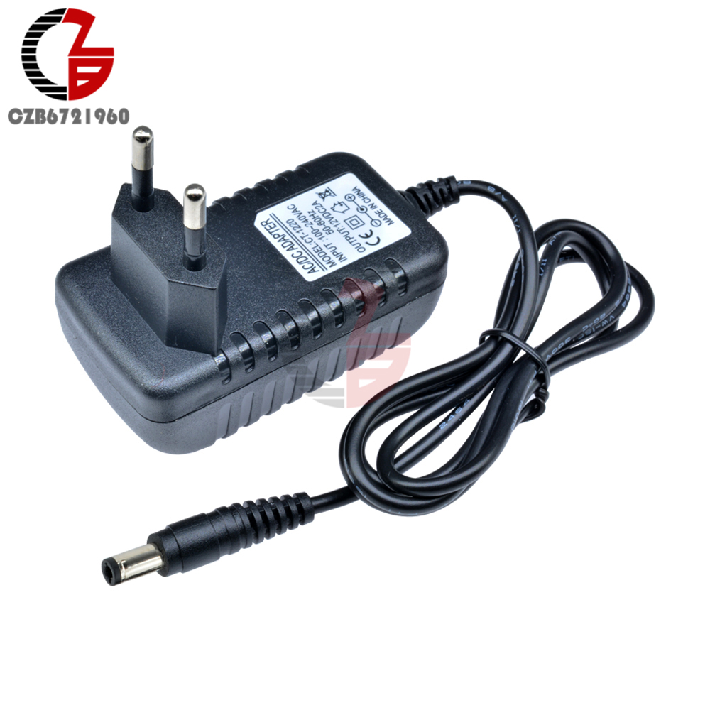【VogueVenture】US EU Power Adapter AC 100V-240V to DC 12V 9V 5V 2A 1A ...