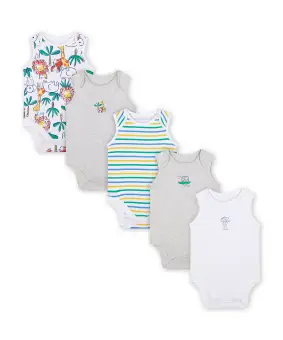 mothercare sleeveless bodysuits