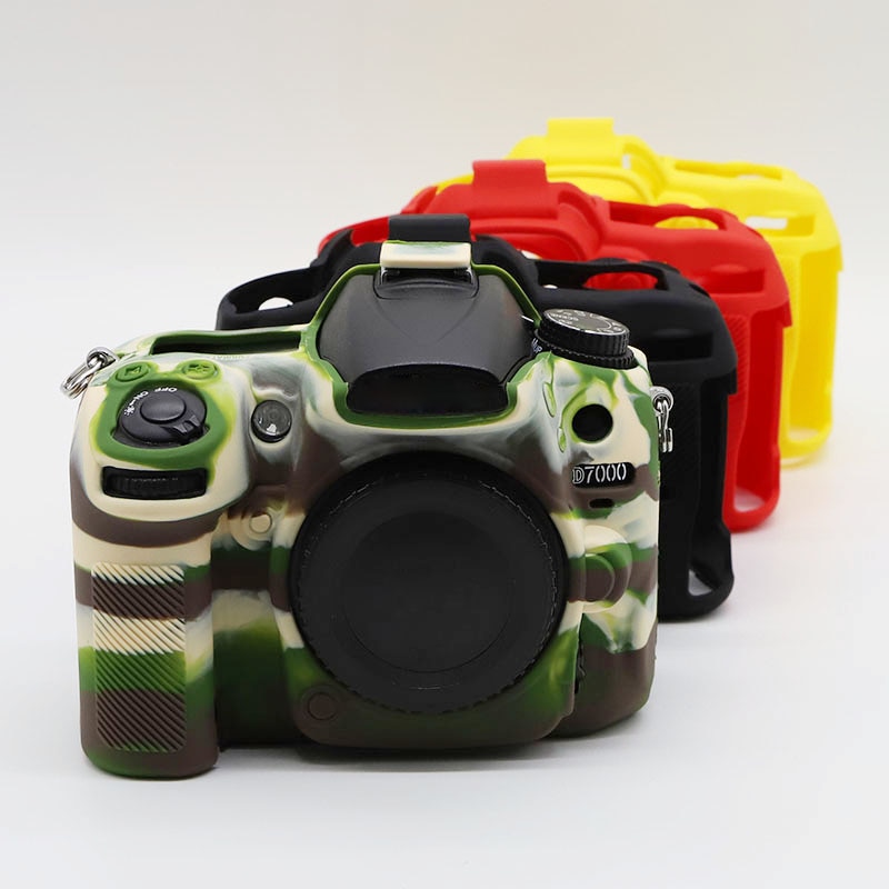 Camera Soft Silicone Protector Skin Case Bag For Nikon D7000 D7100 D7200 D7500