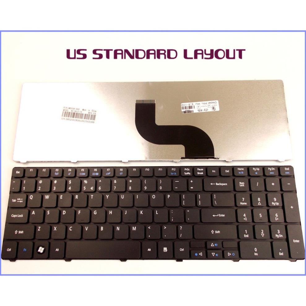 Bàn phím laptop acer 5810 5250 5252 5333 5349 5410 5536 5542 5738 5739 5740 5820 5749 e1-571 e1-531 5745 7741 e1-571 zin