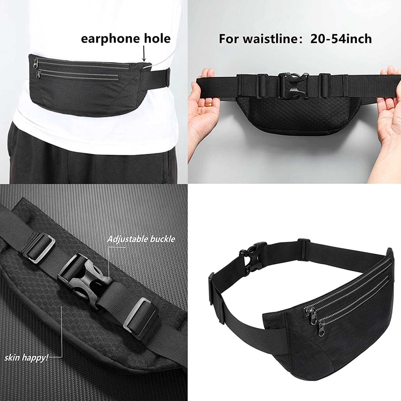 Running Waist Pack for Men's Women's Sports Belt Multifunctional Sweat ...