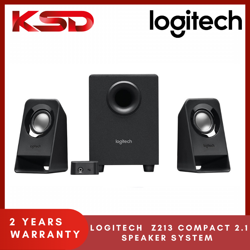 Logitech Z213 Compact 21 Speaker System Lazada 0545