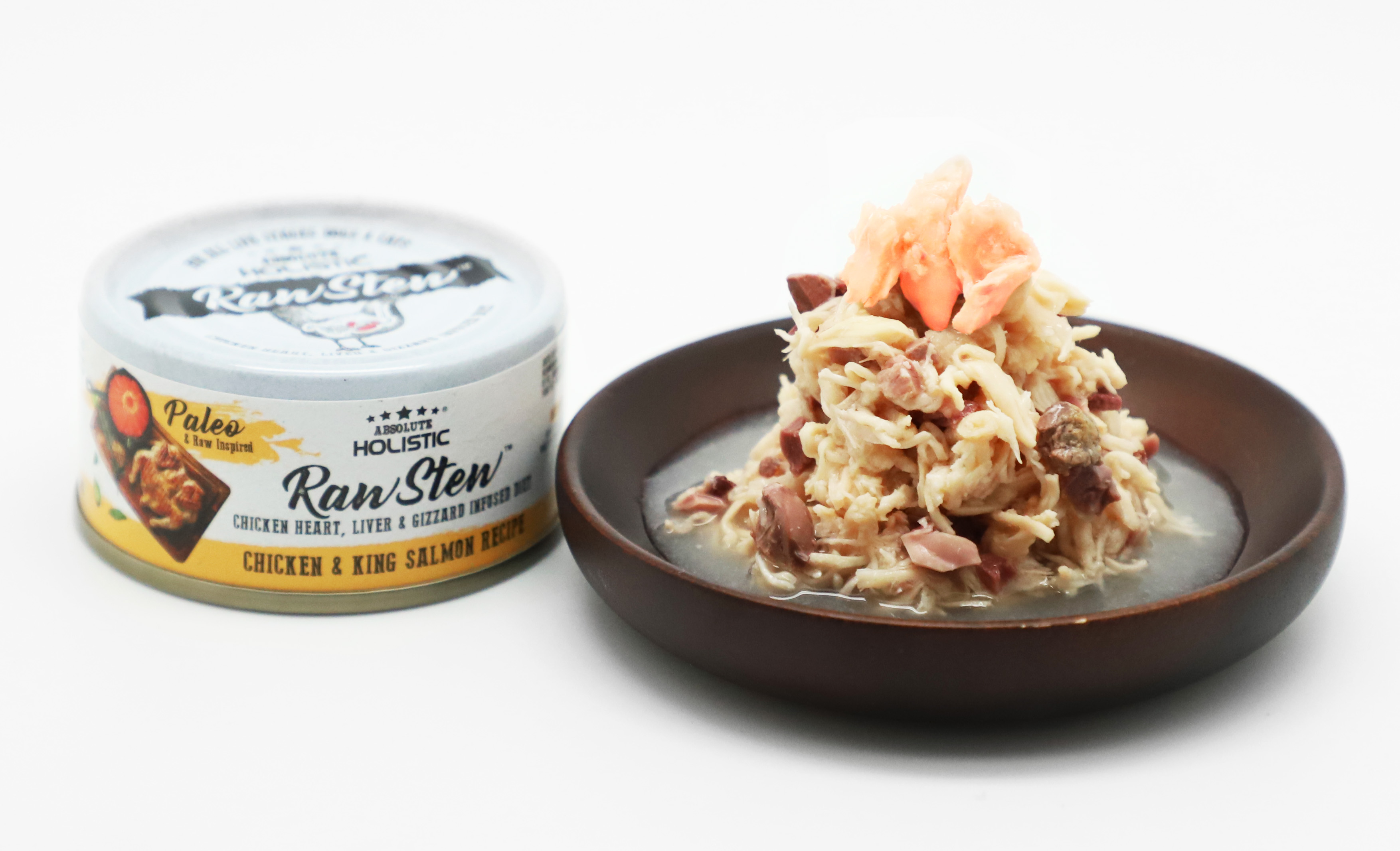 Pate Absolute Holistic Raw Stew 80g (Mix Thịt Tươi) Cho Chó Mèo - [Nông Trại Thú Cưng]