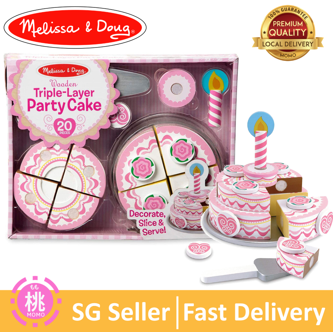 melissa and doug triple layer cake