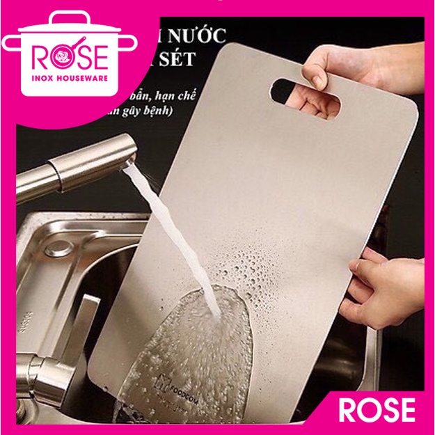 Thớt inox 304 kháng khuẩn cao cấp