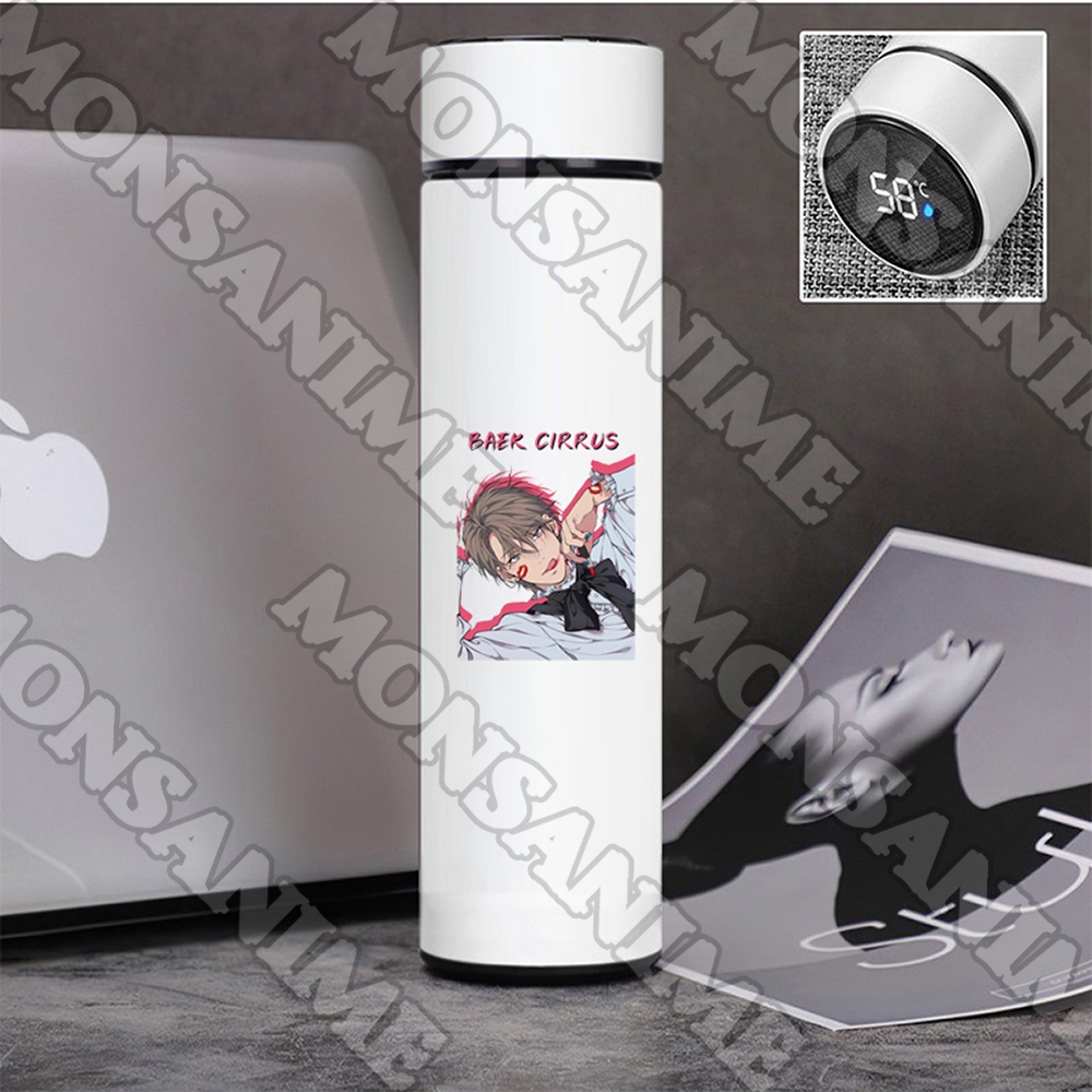 Bình giữ nhiệt đựng nước Lạc giữa những tầng mây Lost in the cloud in hình BL boylove anime chibi tiện lợi lưu niệm