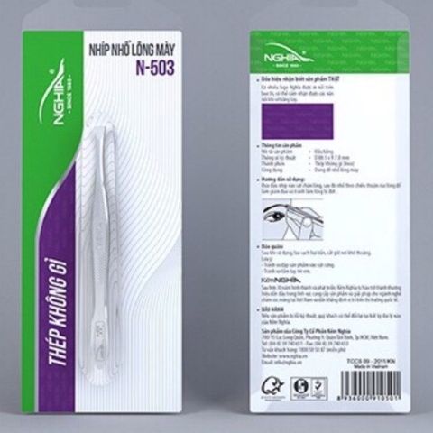 Nhíp nhổ lông mày kềm nghĩa n.503