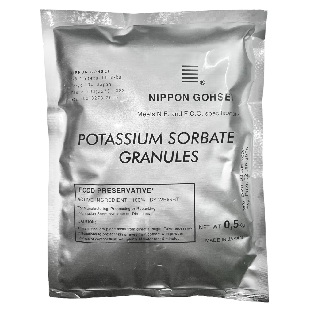 [Hàng Nhật/ Trung Quốc ] Chất bảo quản chống mốc Potassium Sorbate Granules