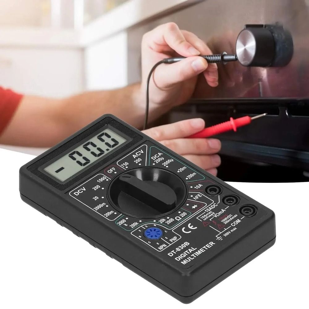 Portable Multifunctional Digital Multimeter LCD Display Overload ...