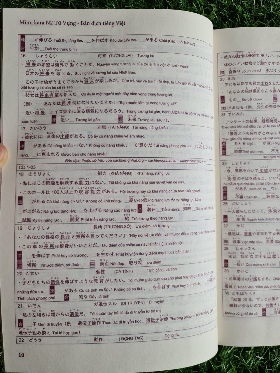 Mimikara N2 Từ Vựng ( KÈM CD)