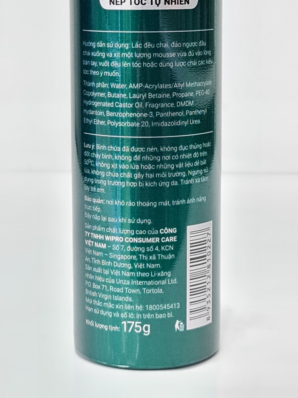 Mousse Tạo Kiểu Tóc Nam Romano Classic 175g