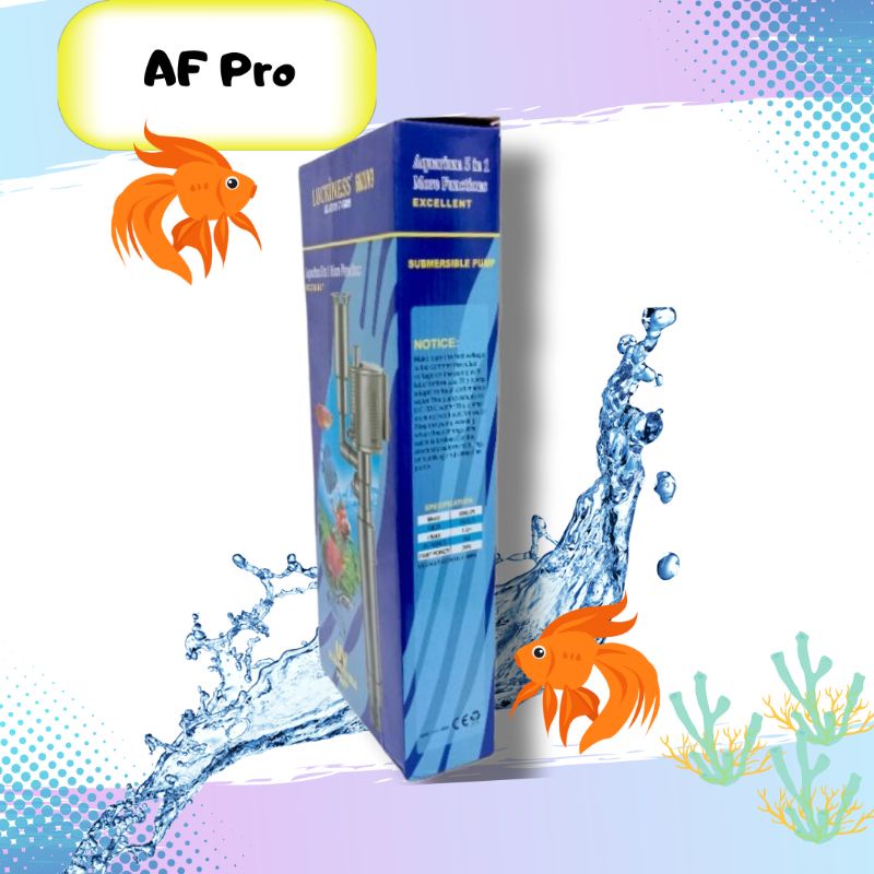 Pompa Aquarium Lampu UV LUCKINESS 680 UV 9watt