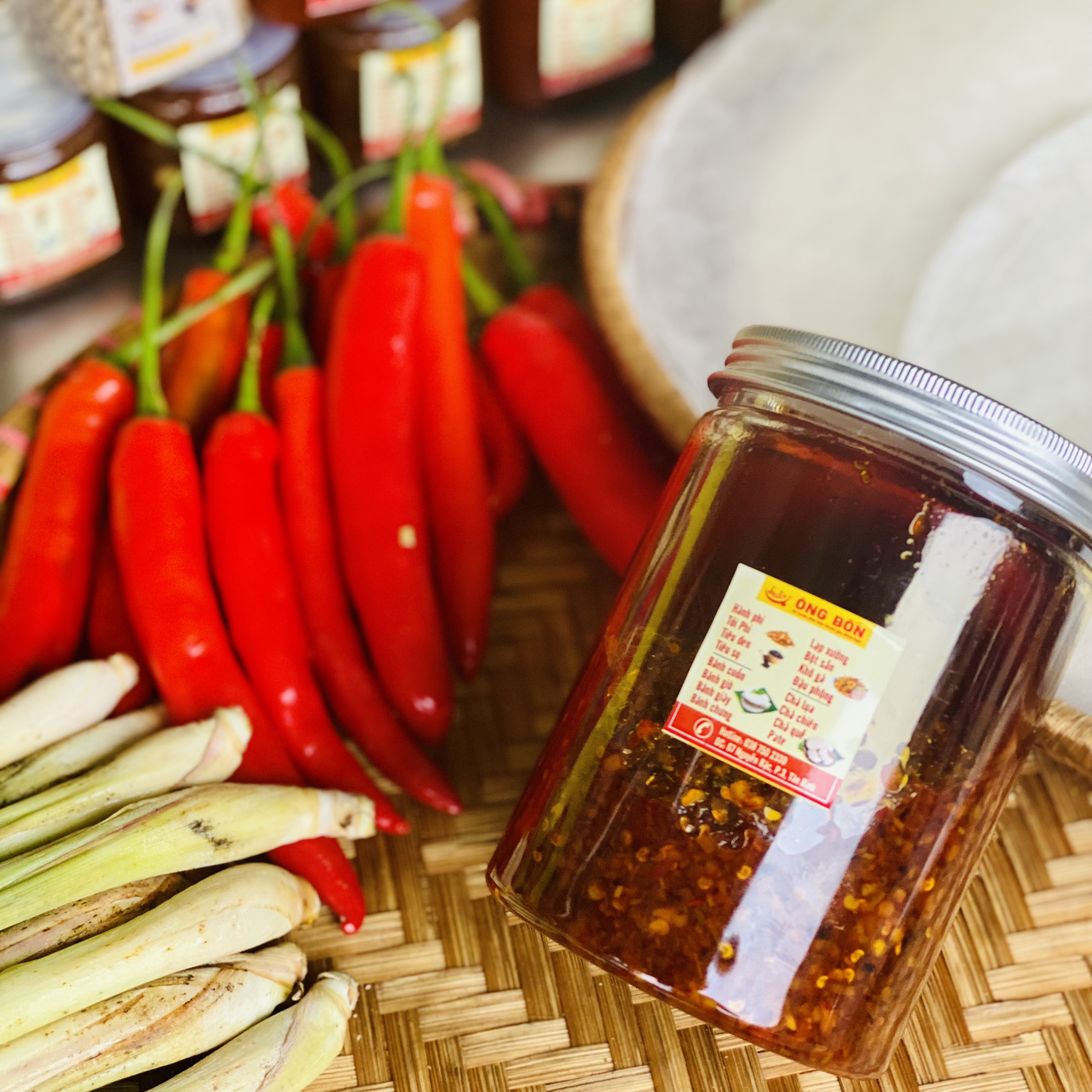 Sa Tế Ớt ÔNG BỐN - Cay Vừa, Thơm Nồng