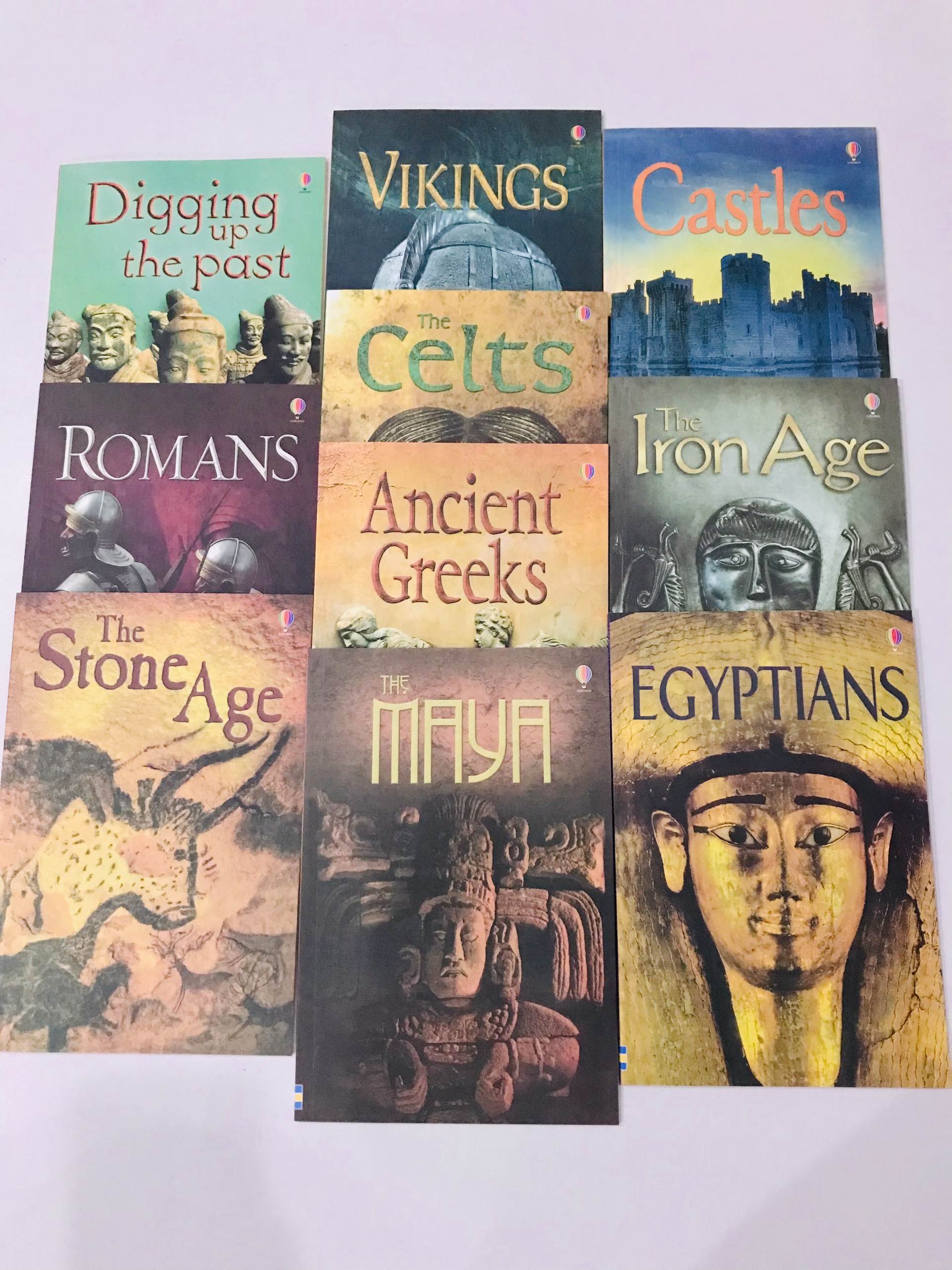 Usborne Beginner History bìa mềm 10 quyển