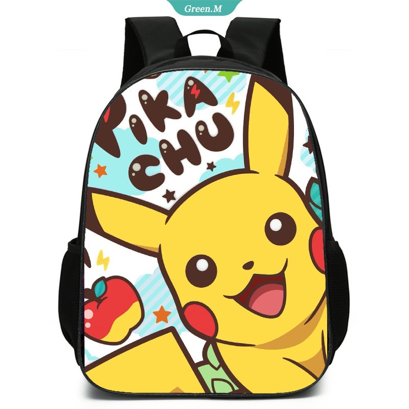 Balo In Họa Tiết Hoạt Hình Pokemon Pikachu Dành Cho Thanh Thiếu Niên