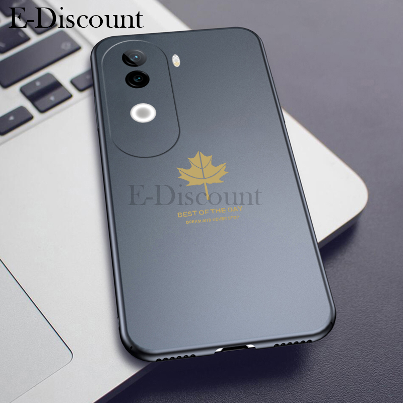 New Phone case vivo iqoo Z9 Back cover Soft Silicone Maple Leaf Shape For Vivo iqoo Z9S case