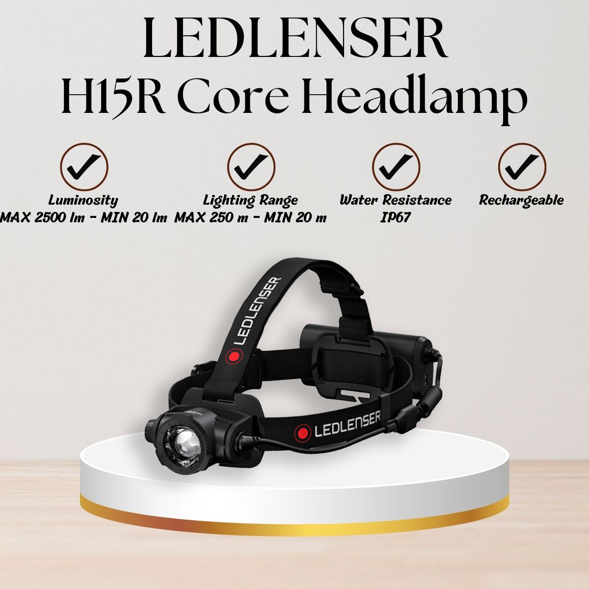 LEDLENSER H15R Core Headlamp