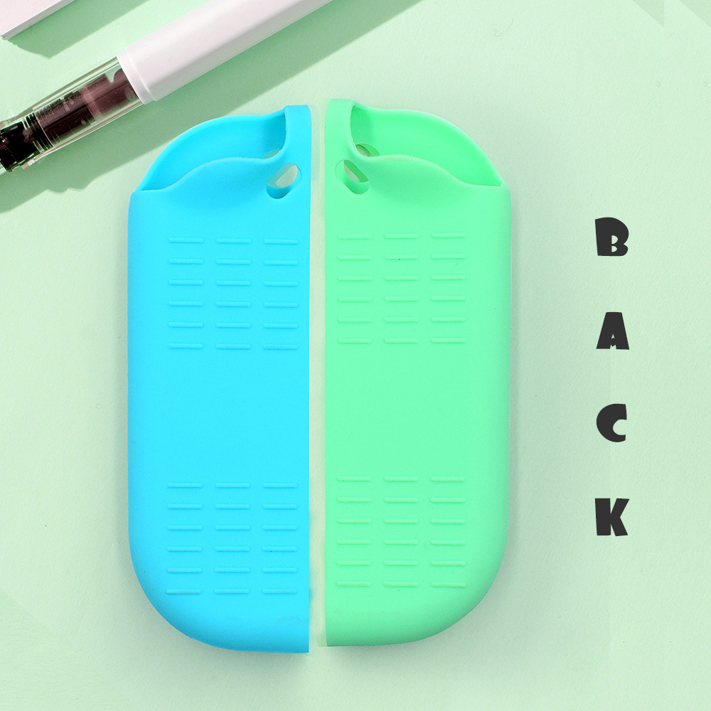 【Latest Style】 Silicone Soft Case with Thumb Grip for Nintendo Switch OLED Joy-Con Controller Protection.