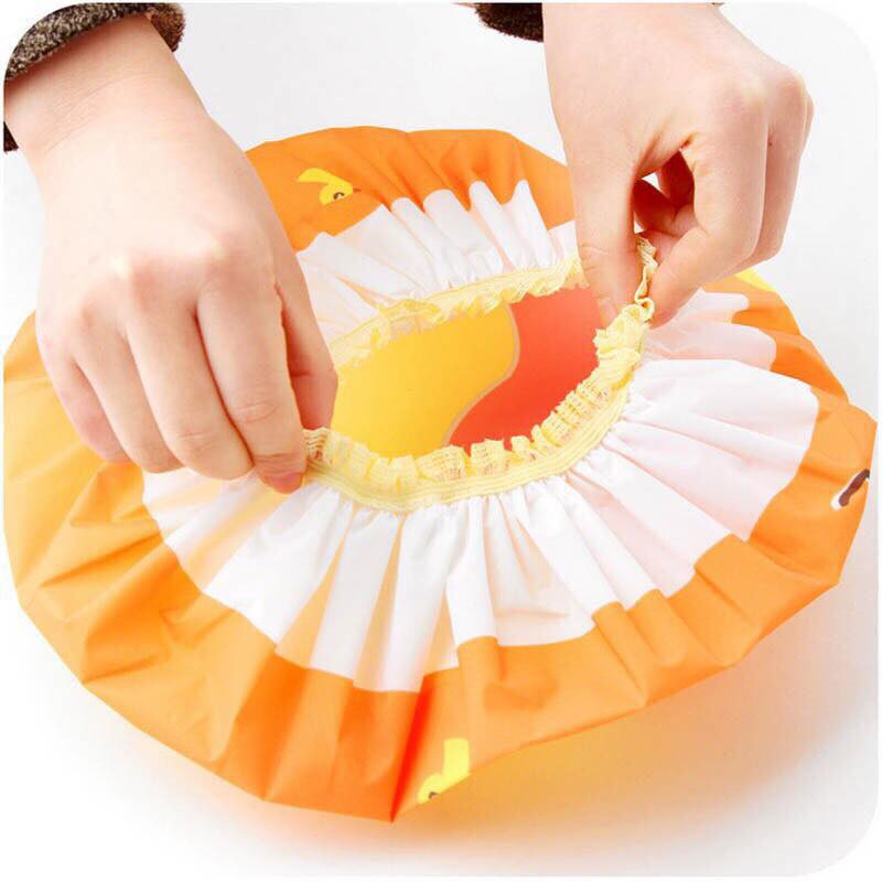 mũ chụp tóc khi tắm và rửa mặt