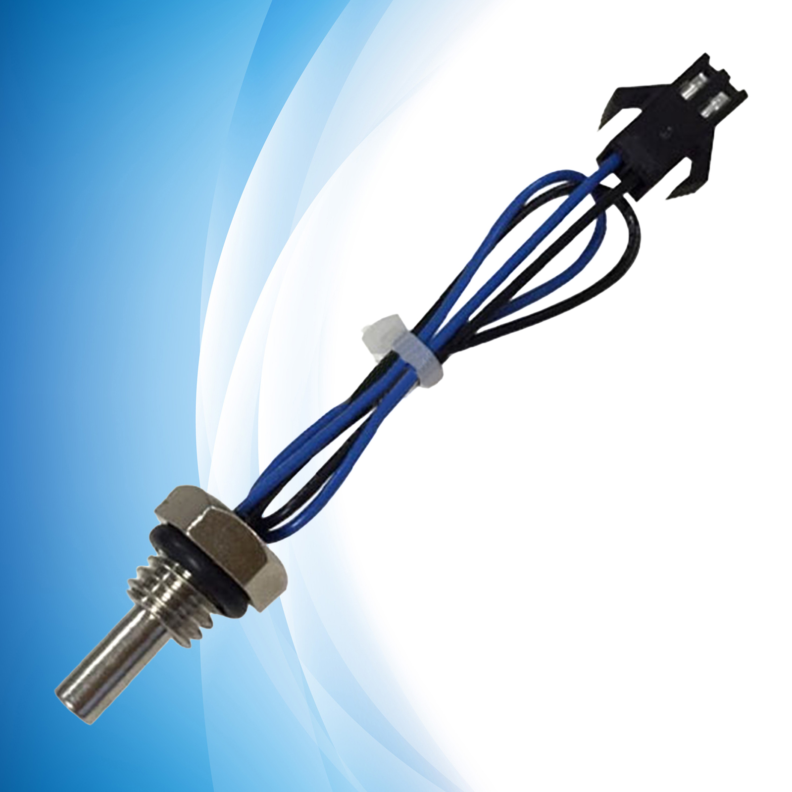 Waterproof NTC 50K Thermistor Accuracy Temperature Sensor For Ice Breaker, Oven