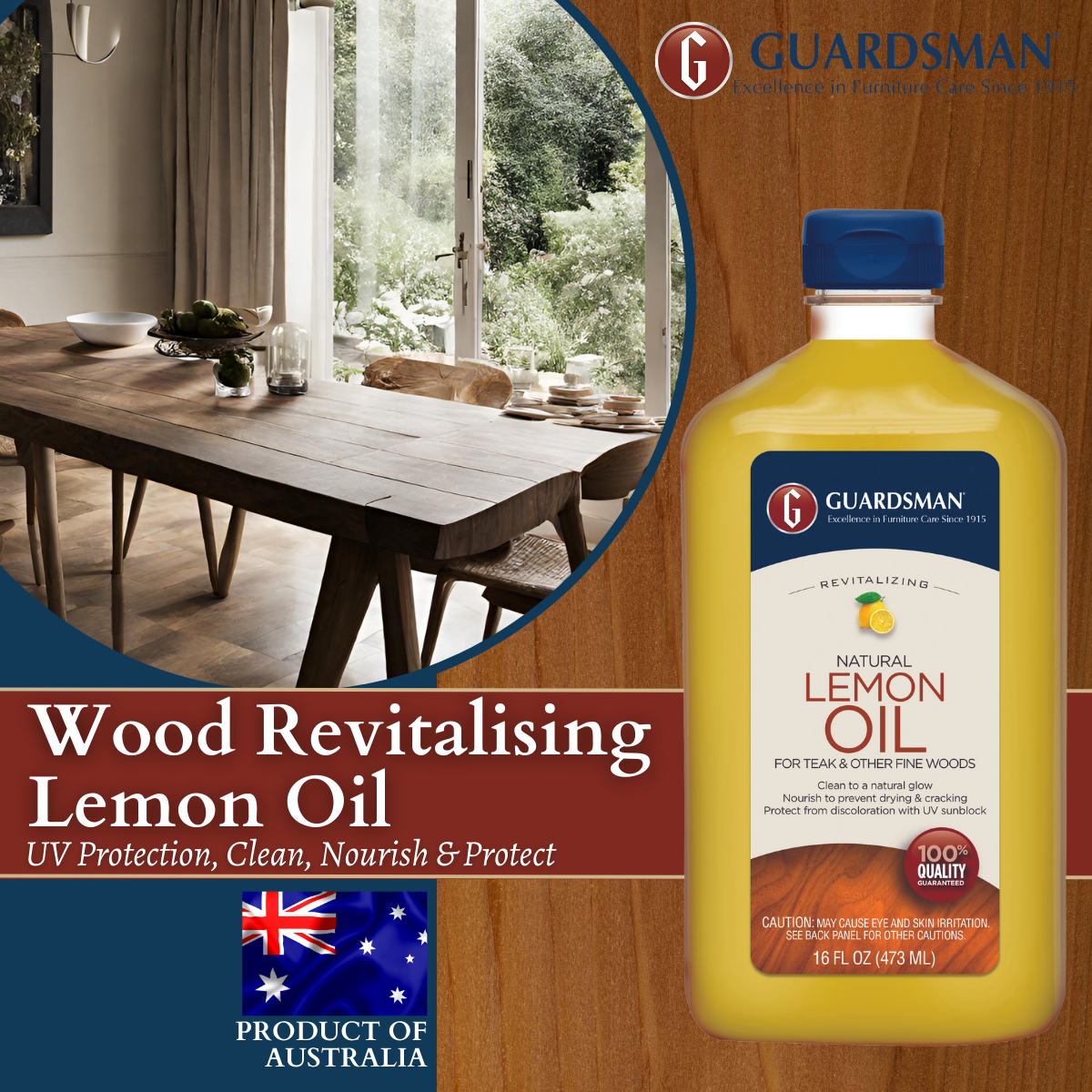 Guardsman Wood Revitalising Lemon Oil 473ml Lazada Singapore