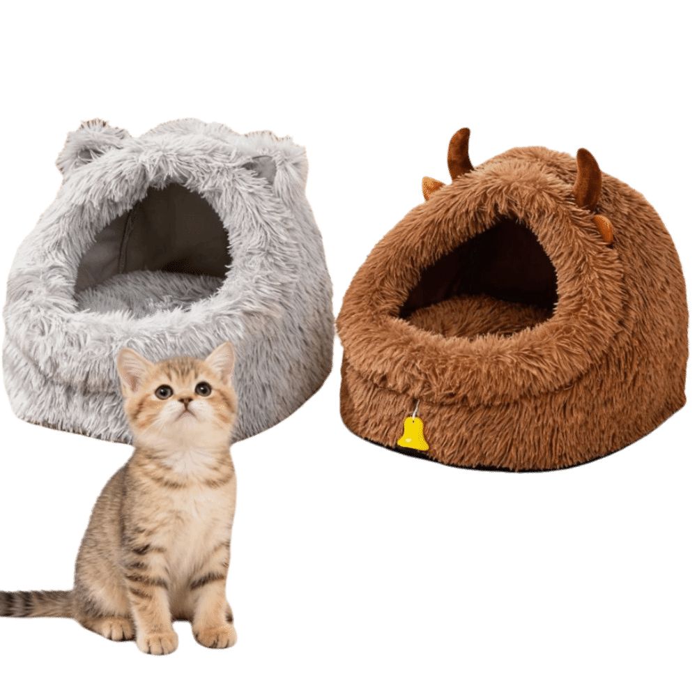 Cute%20Cushion%20Cat%20Sleeping%20Beds%20Washable%20Plush%20Dog%20Nest%20Semi%20Enclosed%20Dome%20Comfortable%20Kitten%20Mattress%20Cave%20Pet%20Supplies%20-%20Image%204