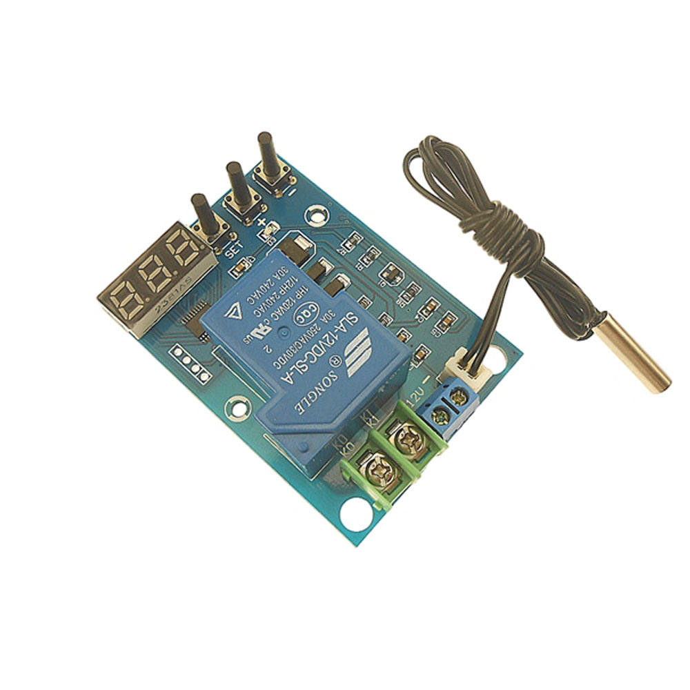 DC12V 30A Thermostat High Precision Temperature Controller Digital Display Temperature Control Board Constant Temperature Switch