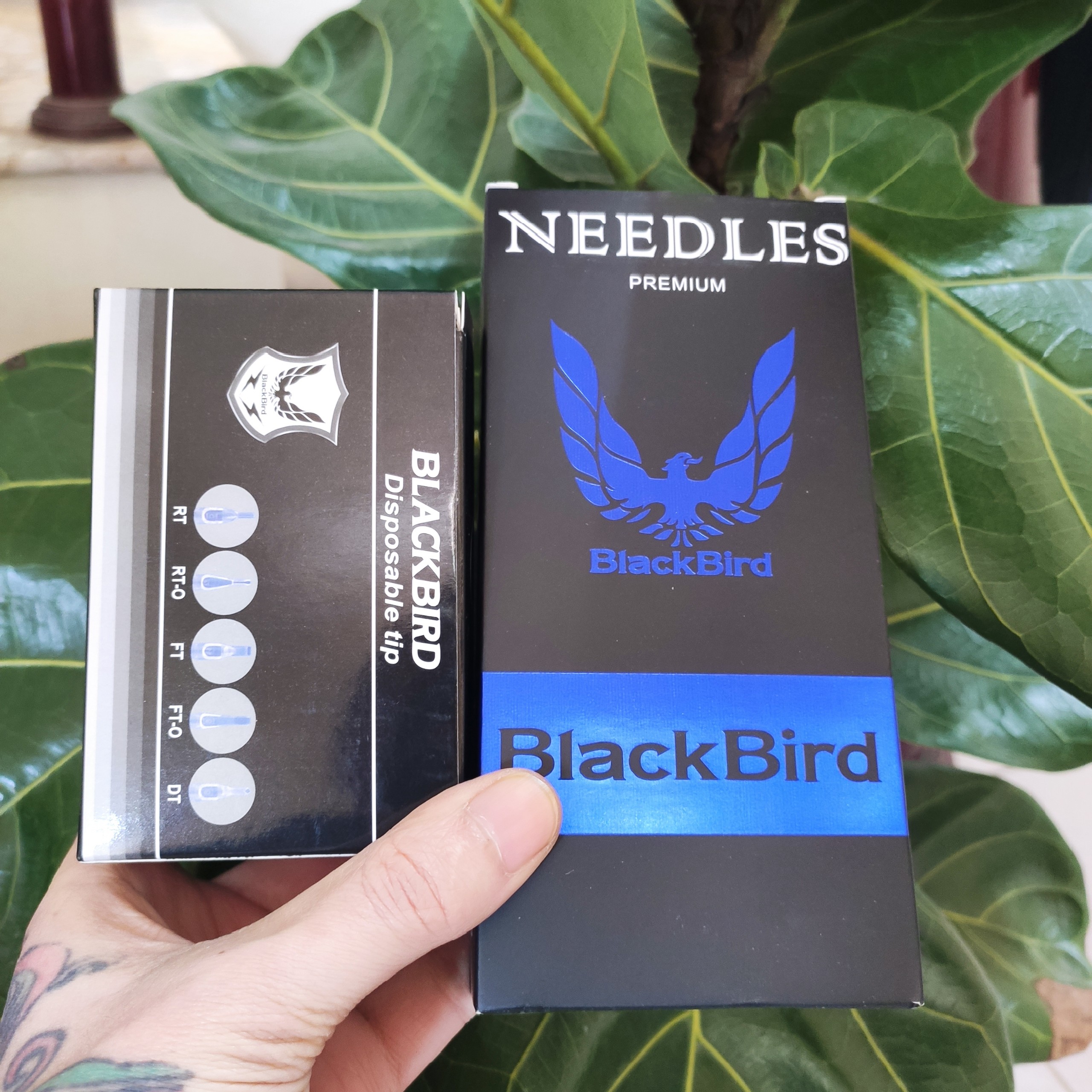 Bộ Kim xăm và Ngòi 7RL đi nét Black Bird