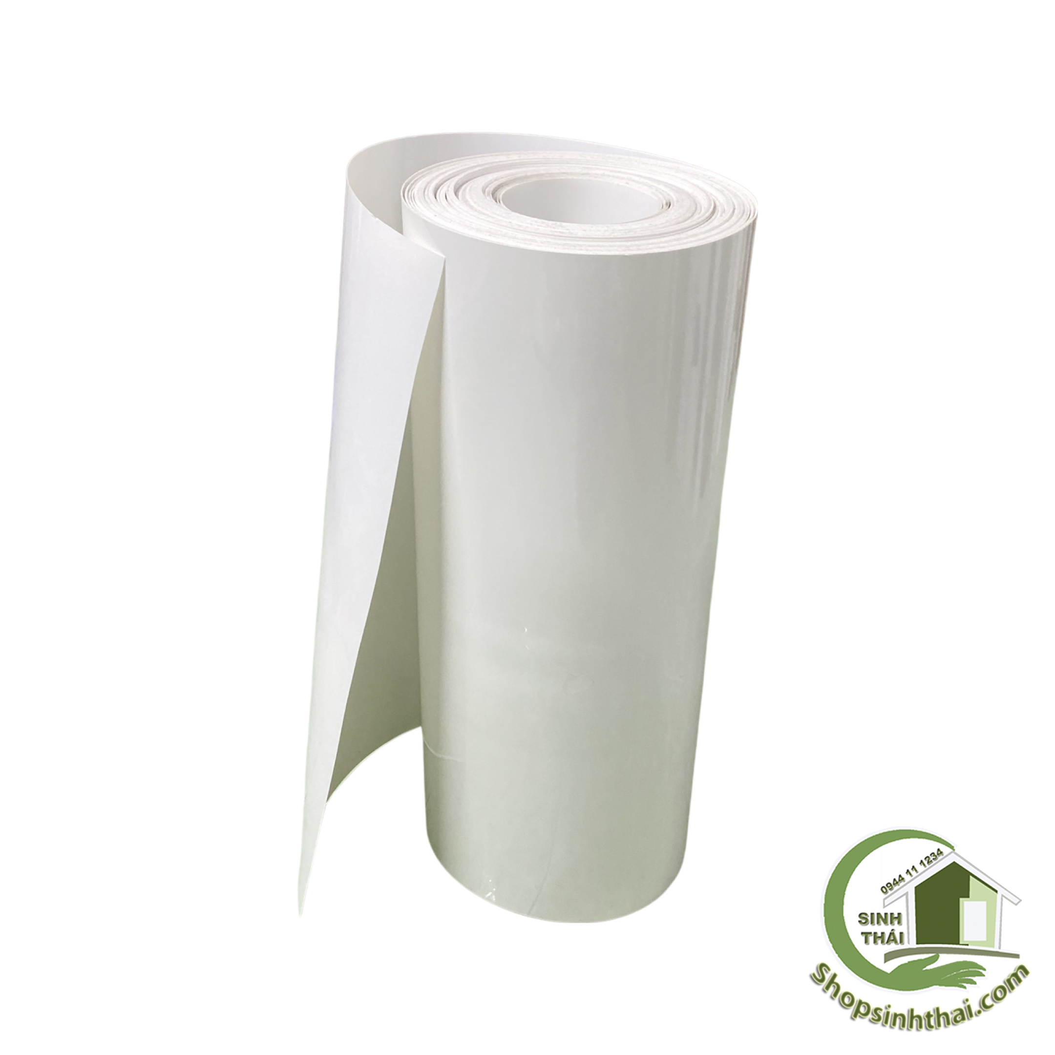 Màng nhựa cứng màu trắng sữa [ 1 mét x khổ 60cm x dày 2,5 zem ]
