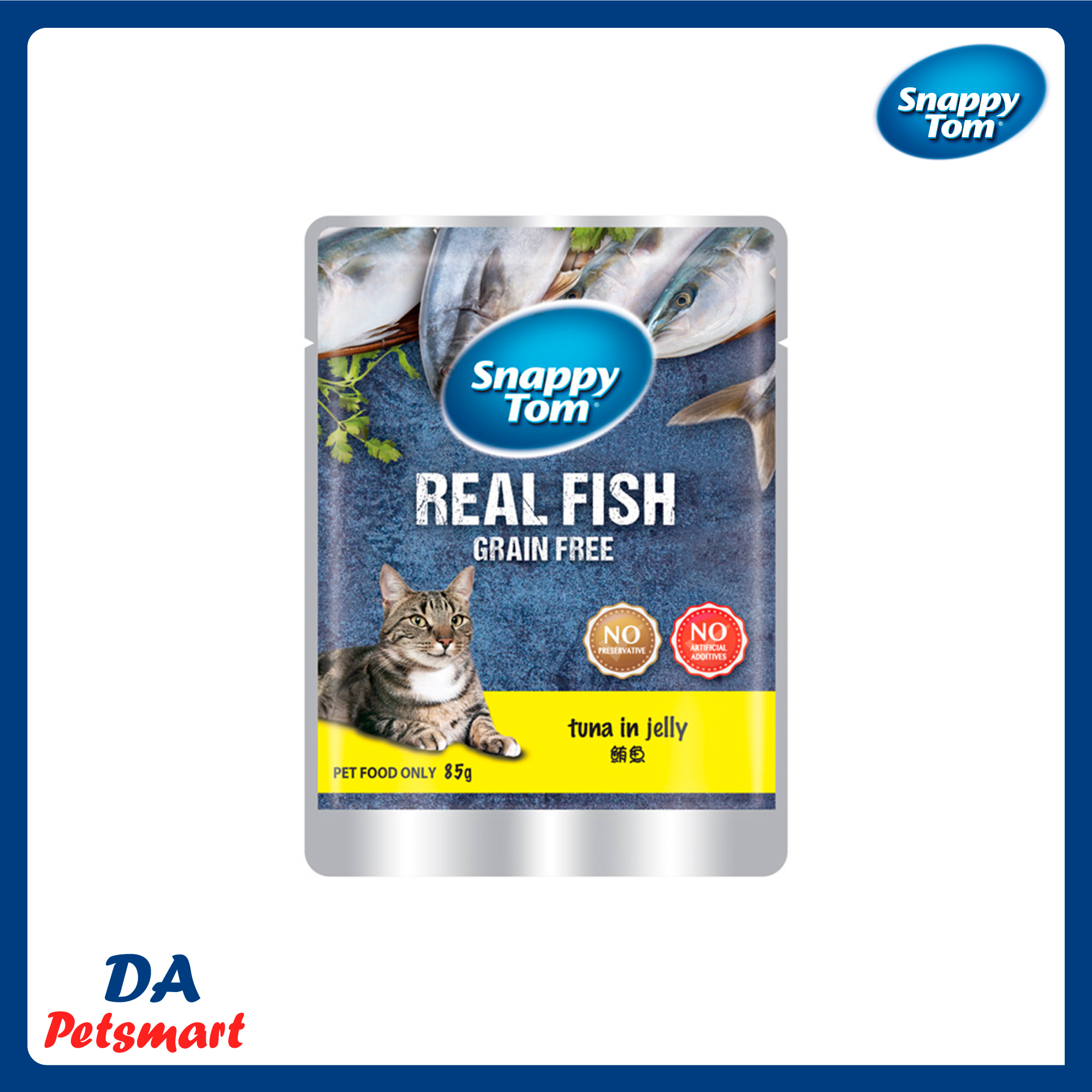 Snappy Tom Cat Wet Food 85gm | Lazada