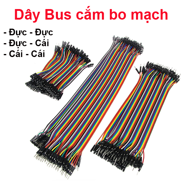 Dây Cắm ( Bus) Test Board ( 40 sợi 1 bus)