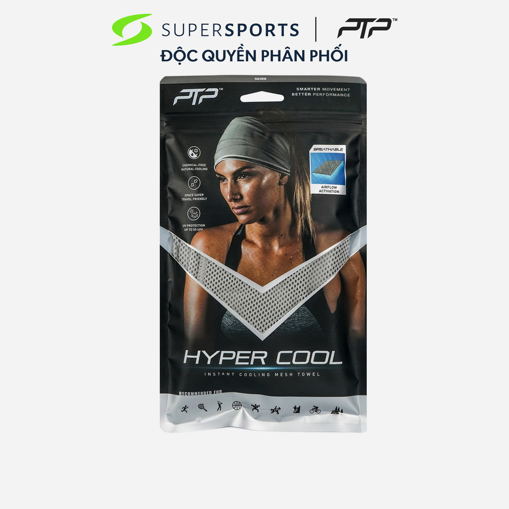 PTP Hyper Cool Towel Grey HC GREY