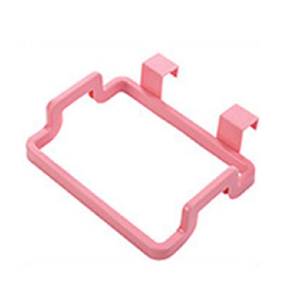 COOLELECT 1pc Kitchen Hanging Trash Plastic Rack Storage Garbage Holder Save Space 35g Ready Ship