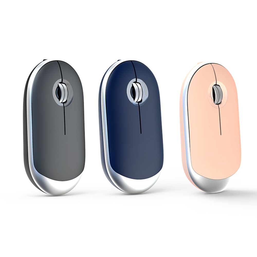 Rechargeable Wireless Computer Mouse Bluetooth Silence MINI Optical Dual Mode 3 DPI for ipad Macbook Laptop Girls Small Hand