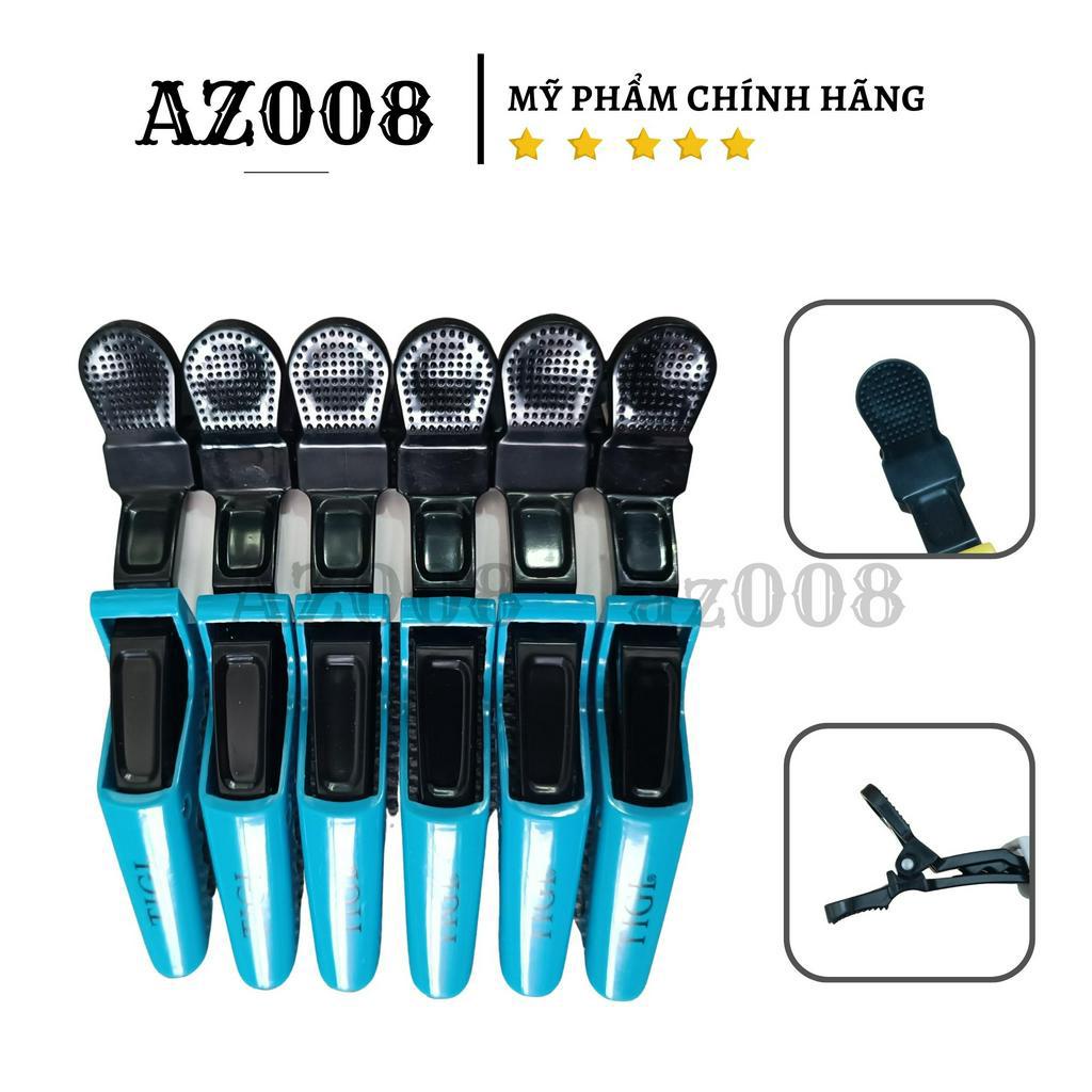 Kẹp vịt tigi - kẹp chia tóc mỏ vịt cá sấu bộ 6 cái az.pro