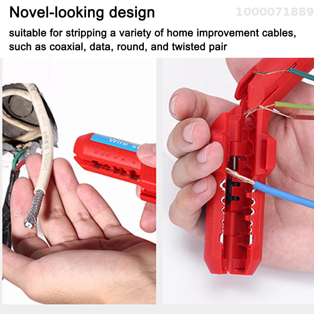 Wire Stripper Cable Crimper Pliers Crimping Tool Cable Stripping Wire Cutter Multi Tools Cut Line Multifunctional Hand Tools