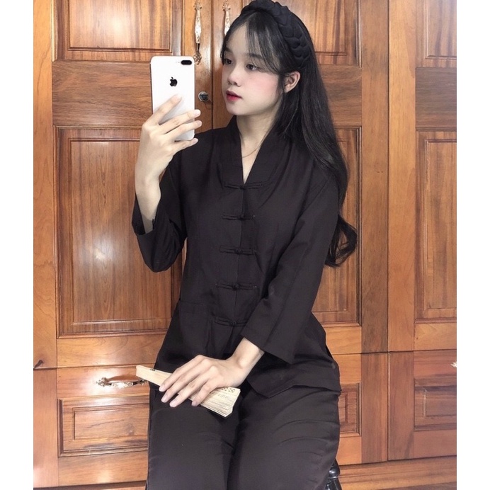 Đồ Lam Đi Chùa# La Hán Nữ